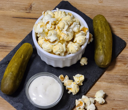 Dill Pickle Popcorn Seasoning – Calico Bean Market