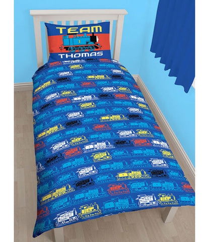 Thomas Single Quilt Cover Set Kids Korna