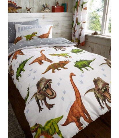 dinosaur quilt cover set