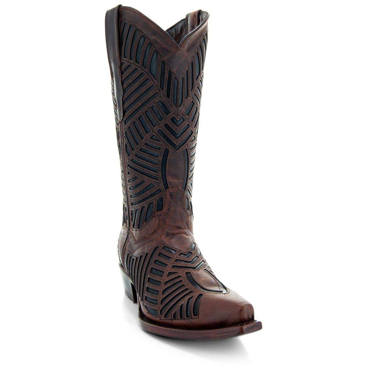 Soto Boots Womens Inlay Cowgirl Boots M50048