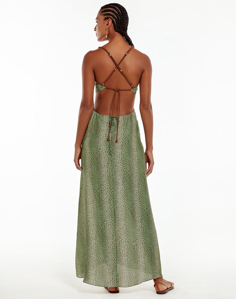 Duda Cut Out Long Dress - Bailey