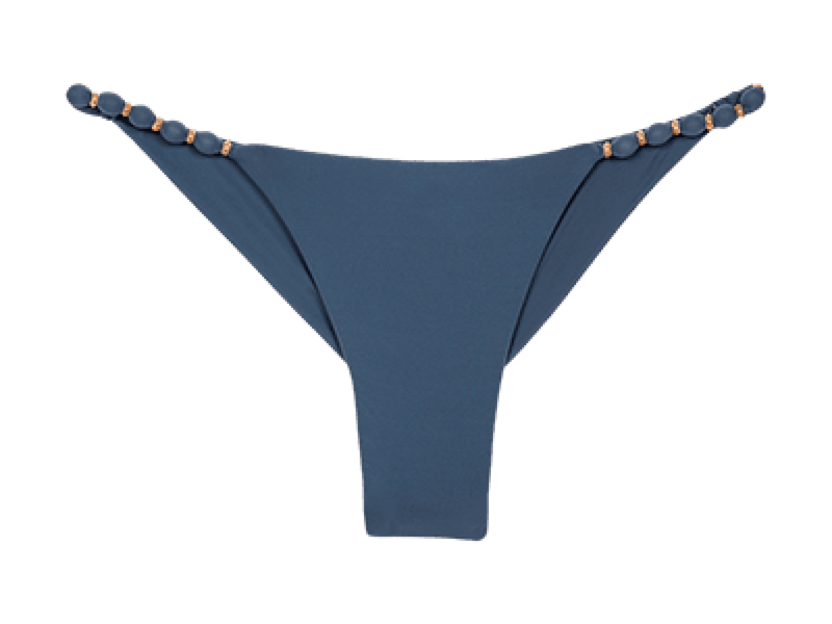 Beads String Bottom - Blue Grey