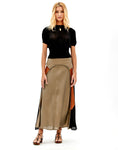 Micaela Midi Skirt - Camel, Size: Xs