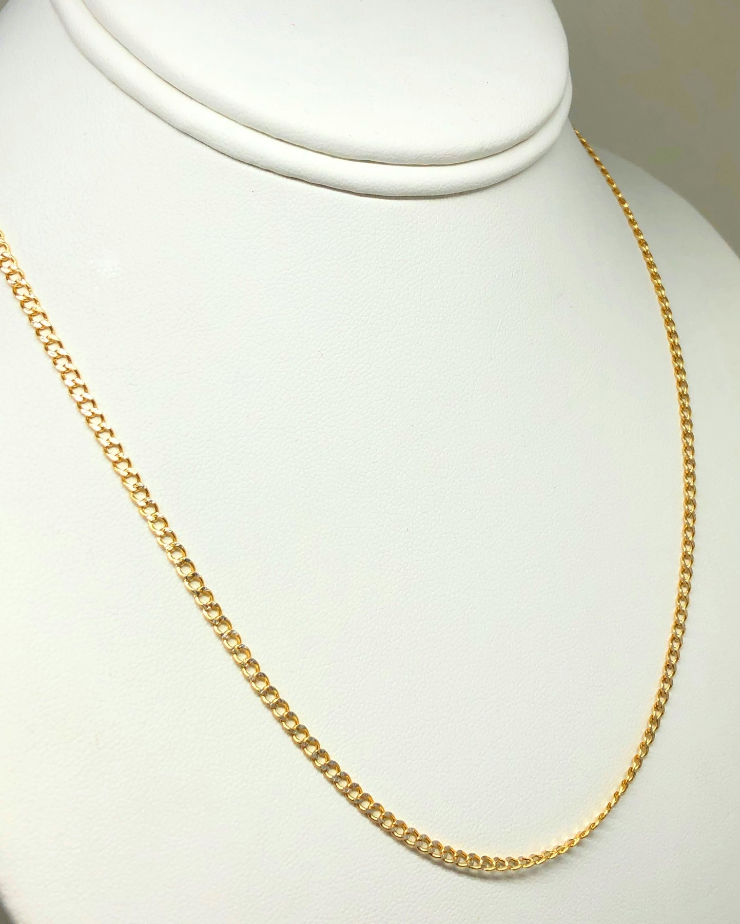 Mens 14k Solid Yellow Gold Cuban Link Chain Necklace 24, 4.5 mm 15 Grams -  Amin Jewelers