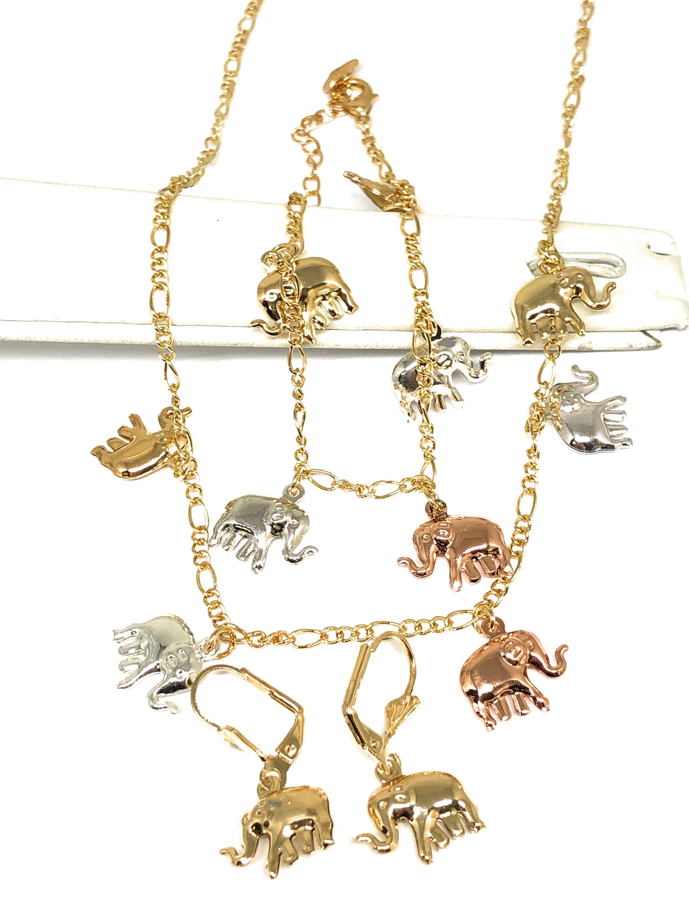 Buy Elephant Jewelry 14k Gold Elephant Pendant Handmade Wildlife Jewelry  EL5-PG Online in India - Etsy
