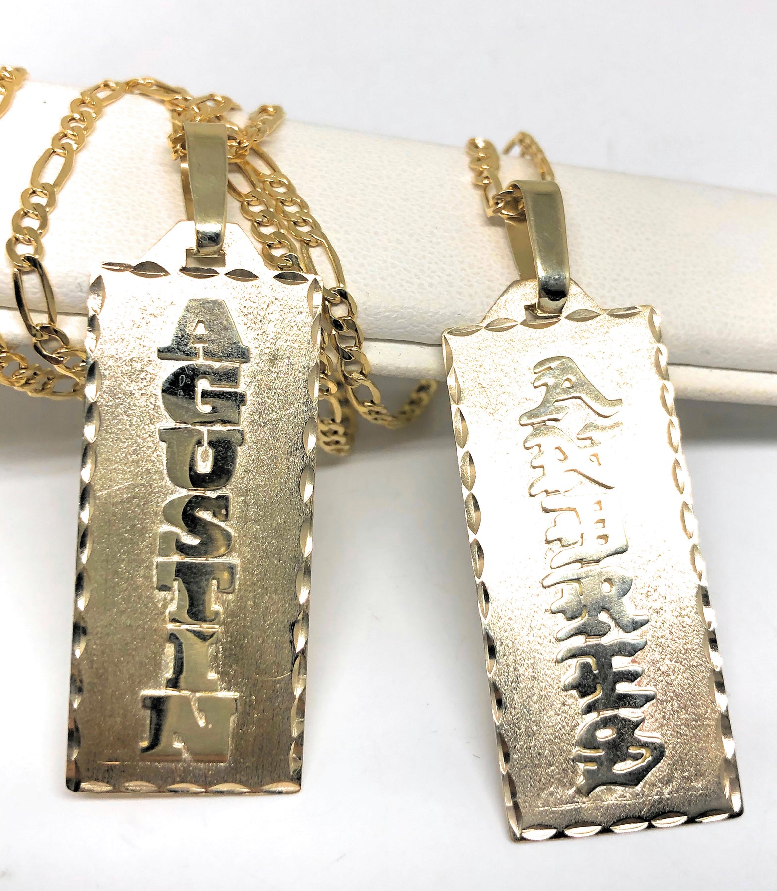 Nameplate Necklace [Silver, Gold, Rose Gold]