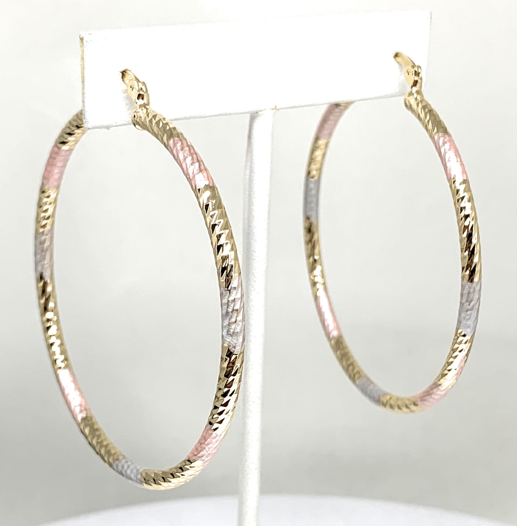 Oversize hoops earrings with Gold Coins – Pure Greek Shop