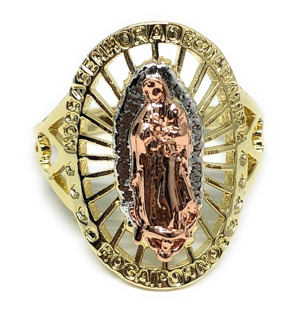 Virgen de Guadalupe Badge Reel – Blue Diva Creations