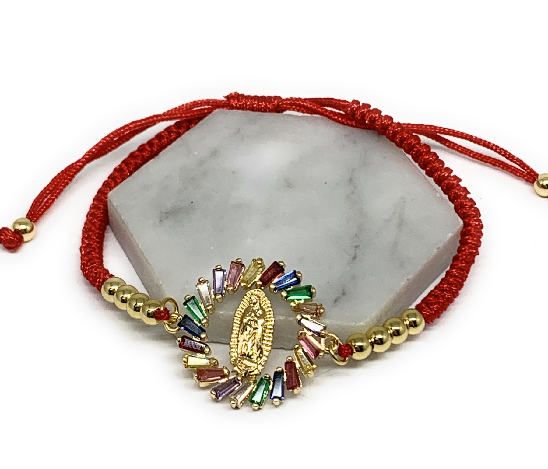 Virgencita charm bracelet | mexican pulsera