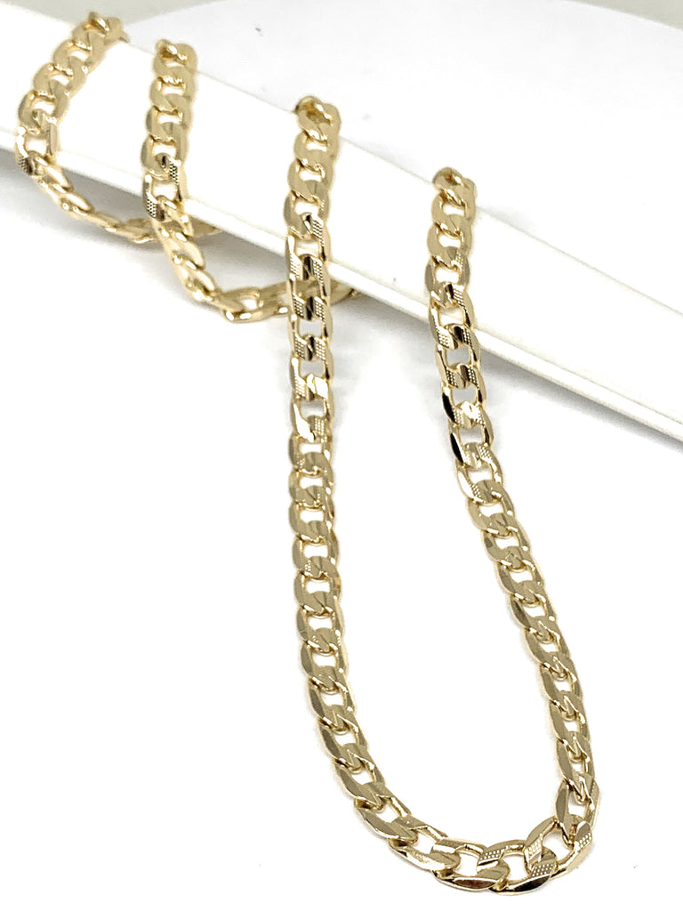 Mens Classic 8mm Rope Chain Real 18k Yellow Gold Solid Lifetime Warranty