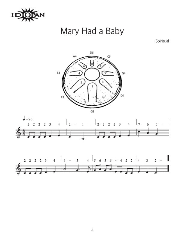 Domina Songbook - Mary Had a Baby