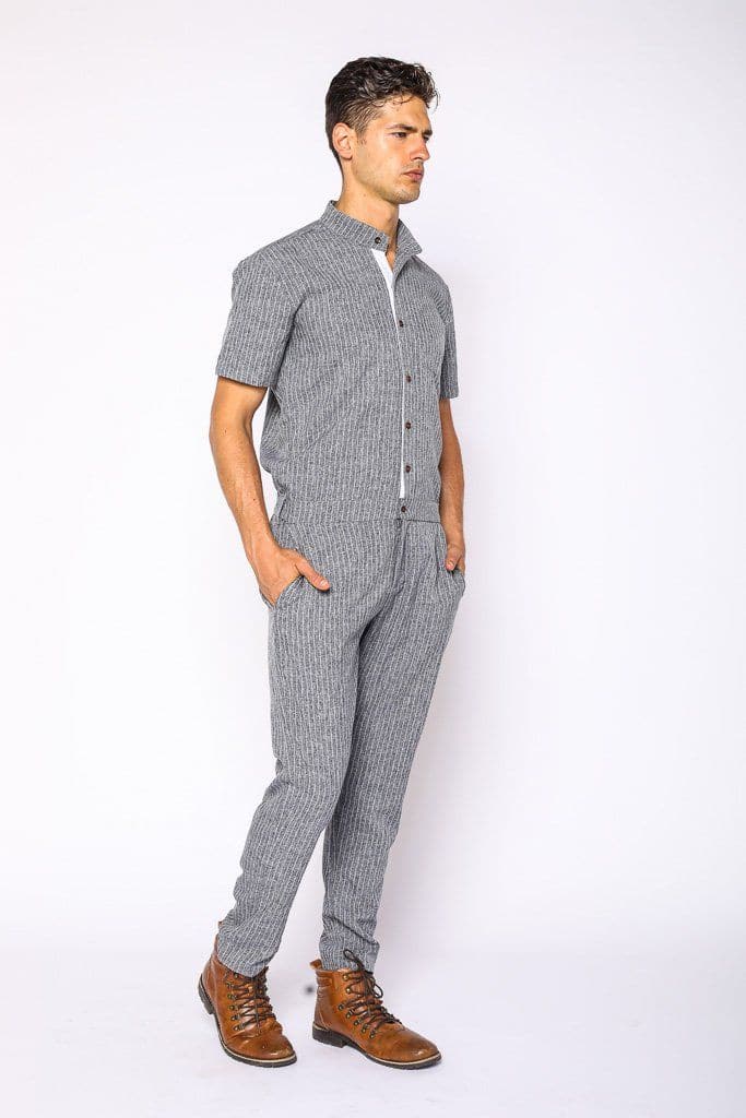 Greyhound Fitted Mens Jumpsuit - Shop Now - RomperJack