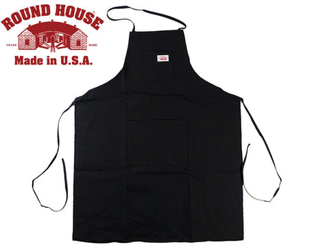 Round House Shop Apron 12 oz Denim or Duck Black Brown 