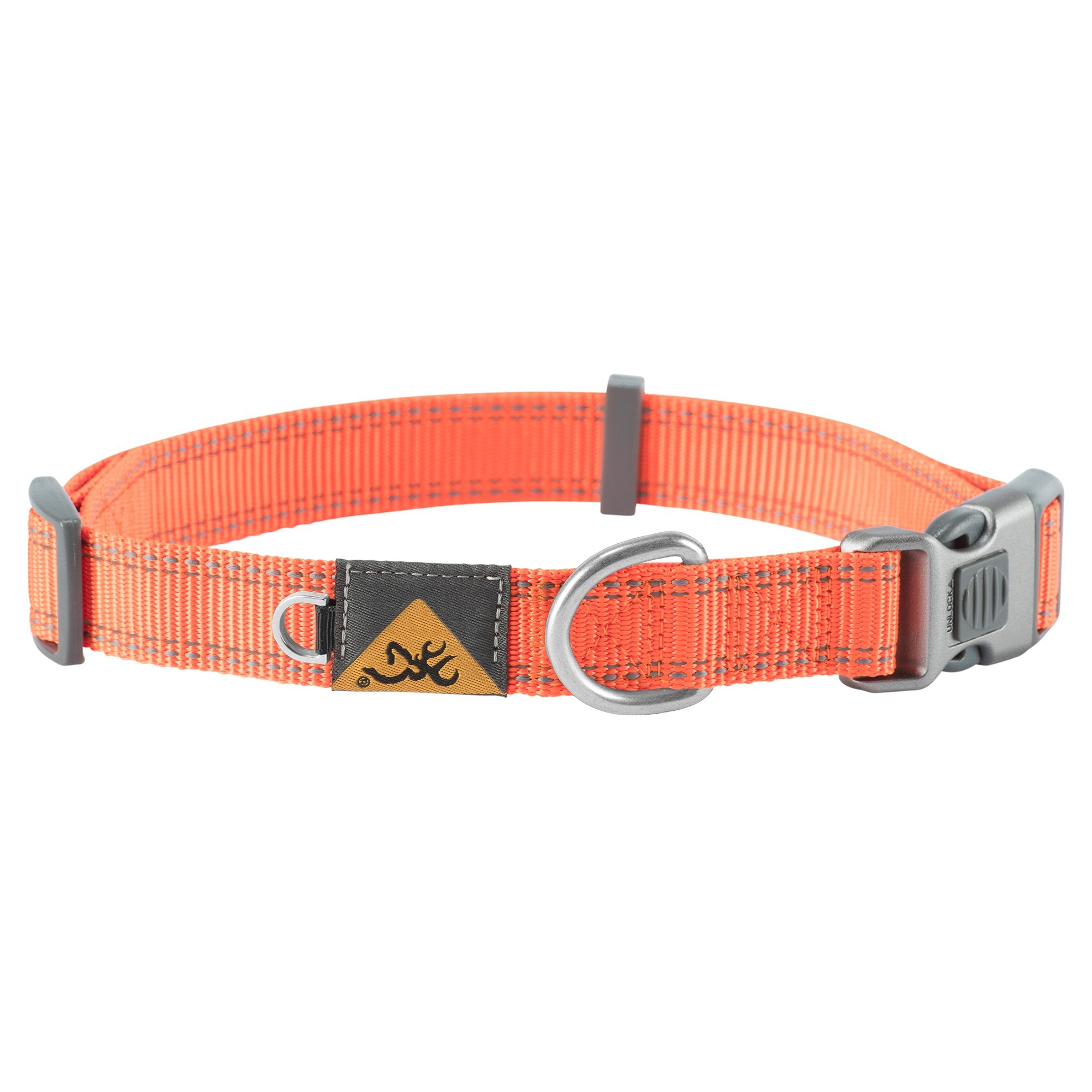 safety orange dog collar