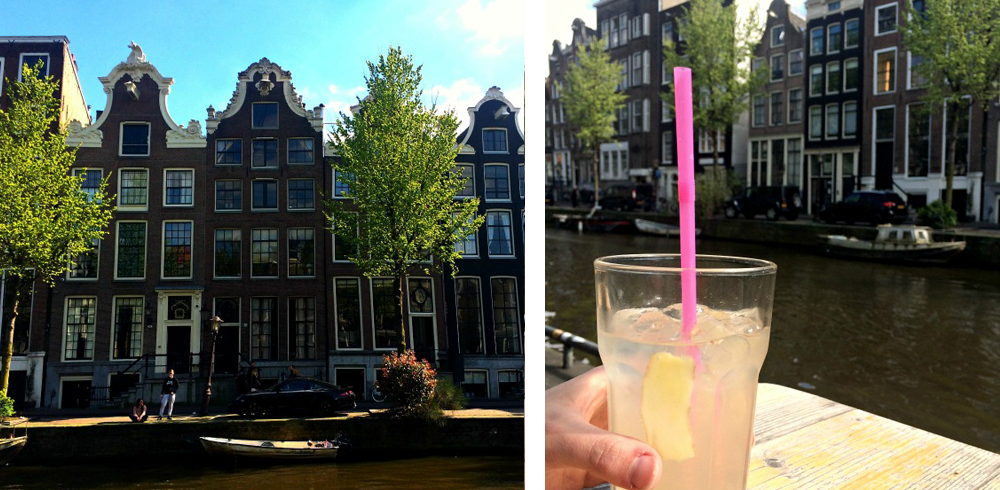 Amsterdam in the sun