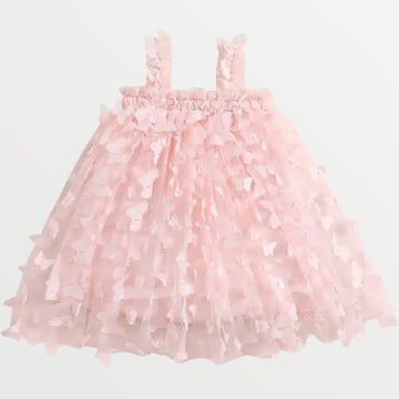 Pink Daisy Tulle Dress – jadesclosets