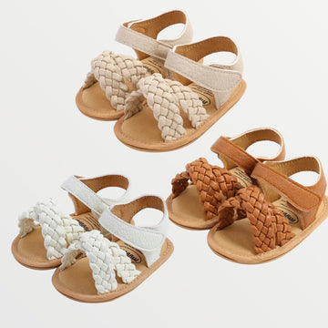 Handmade Greek Leather Sandals for Kids