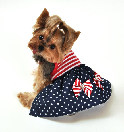 SimplyDog Americana Dress