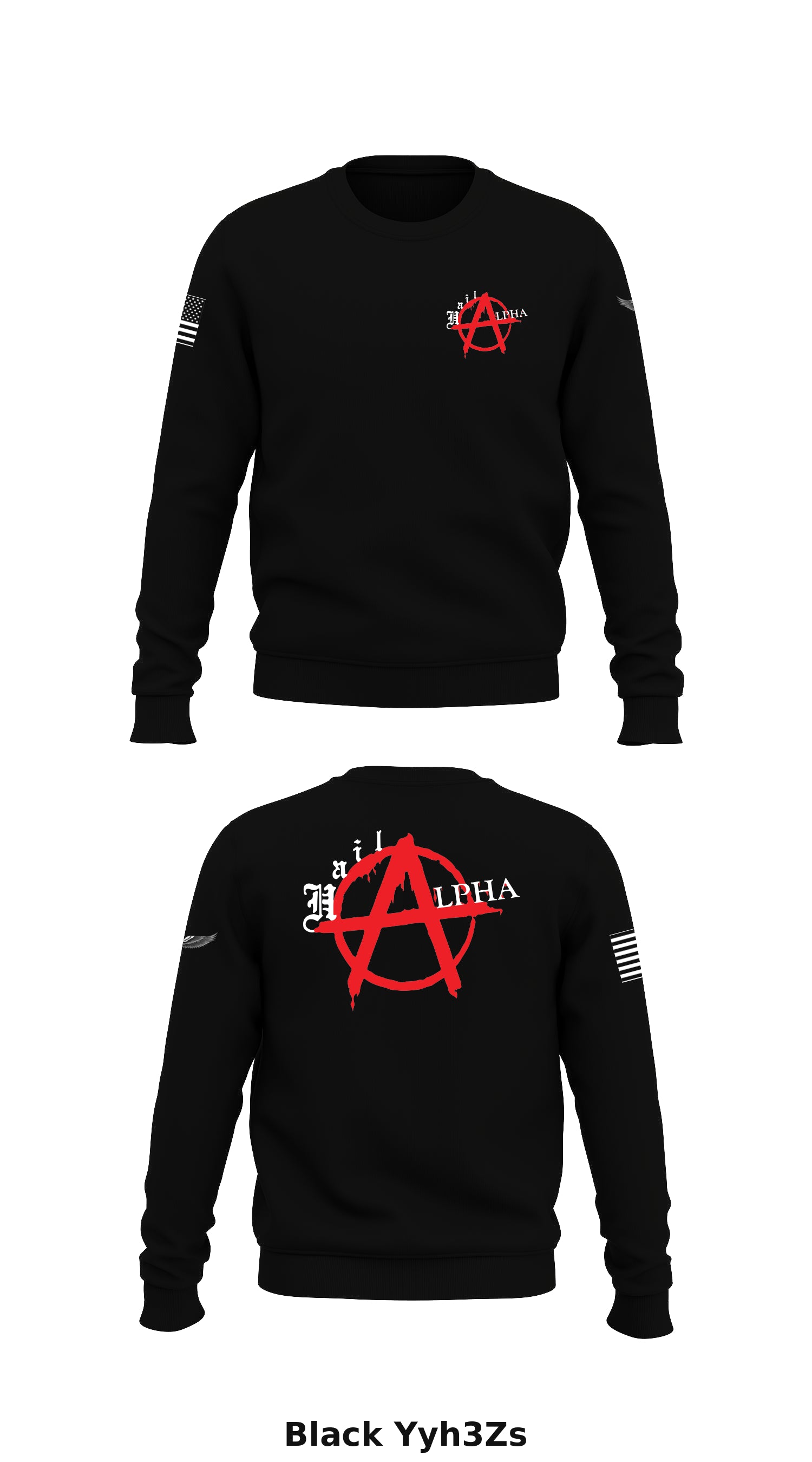 146 A Co Store 1 Crew Neck Sweatshirt - Yyh3Zs - Emblem Athletic
