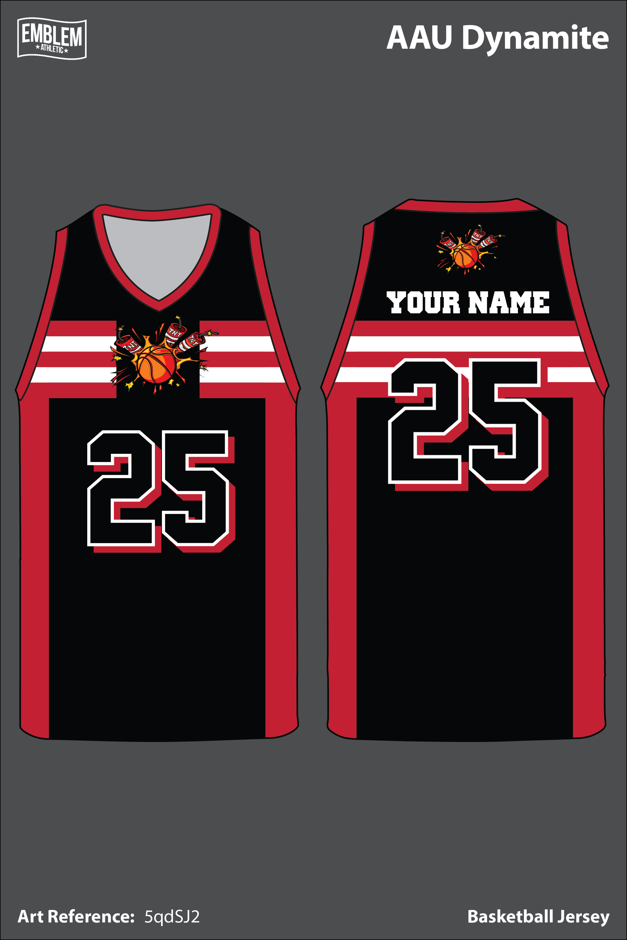 Reversible Basketball Jersey 