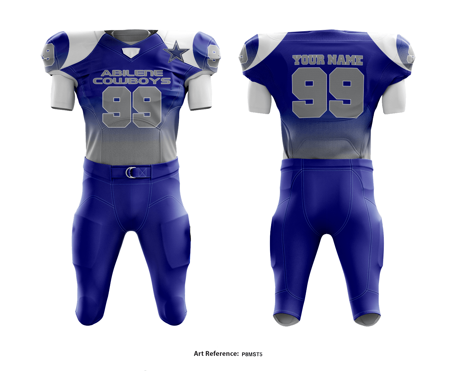 cowboys football uniform