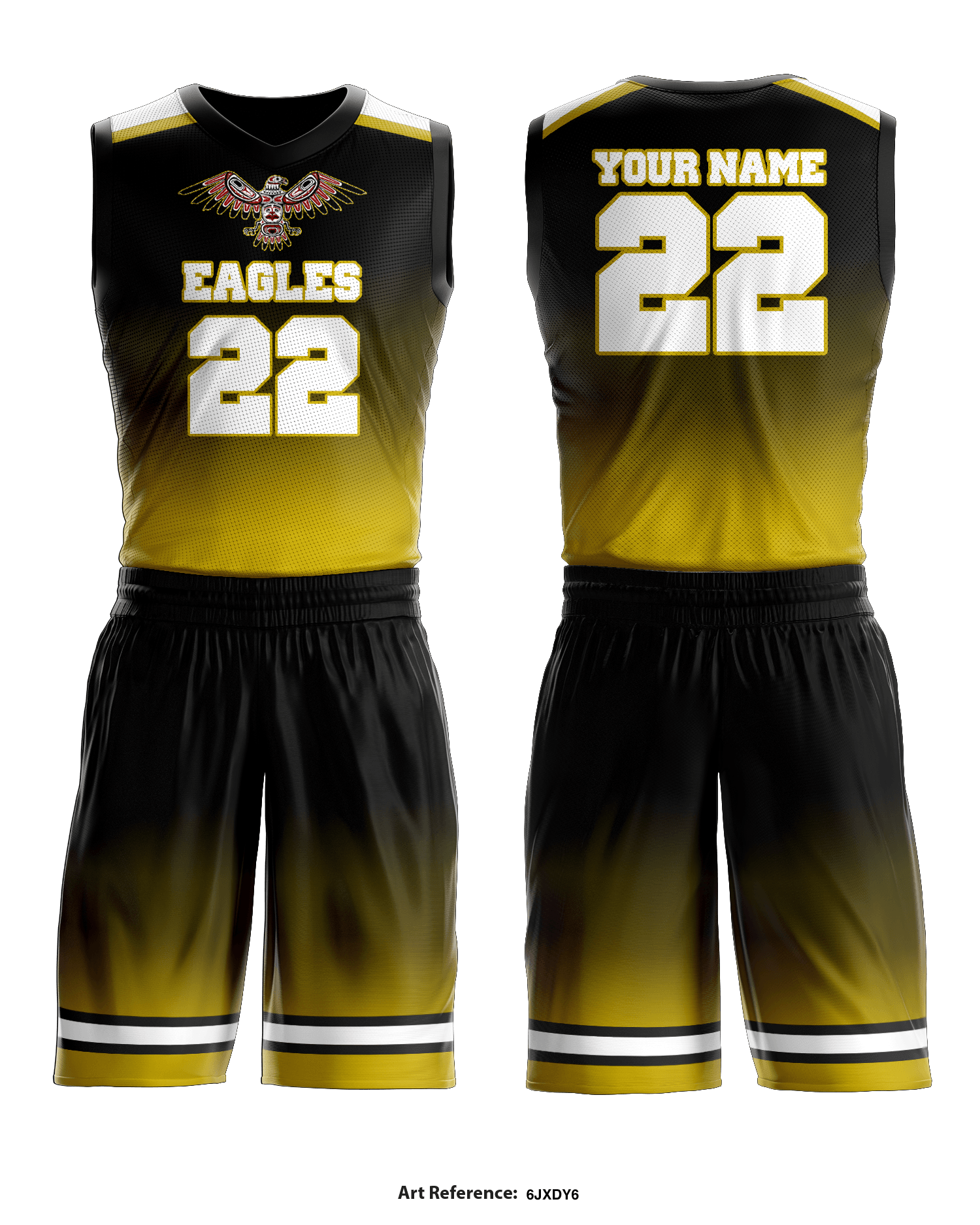Eagles - Basketball Uniform - 6jxDY6 