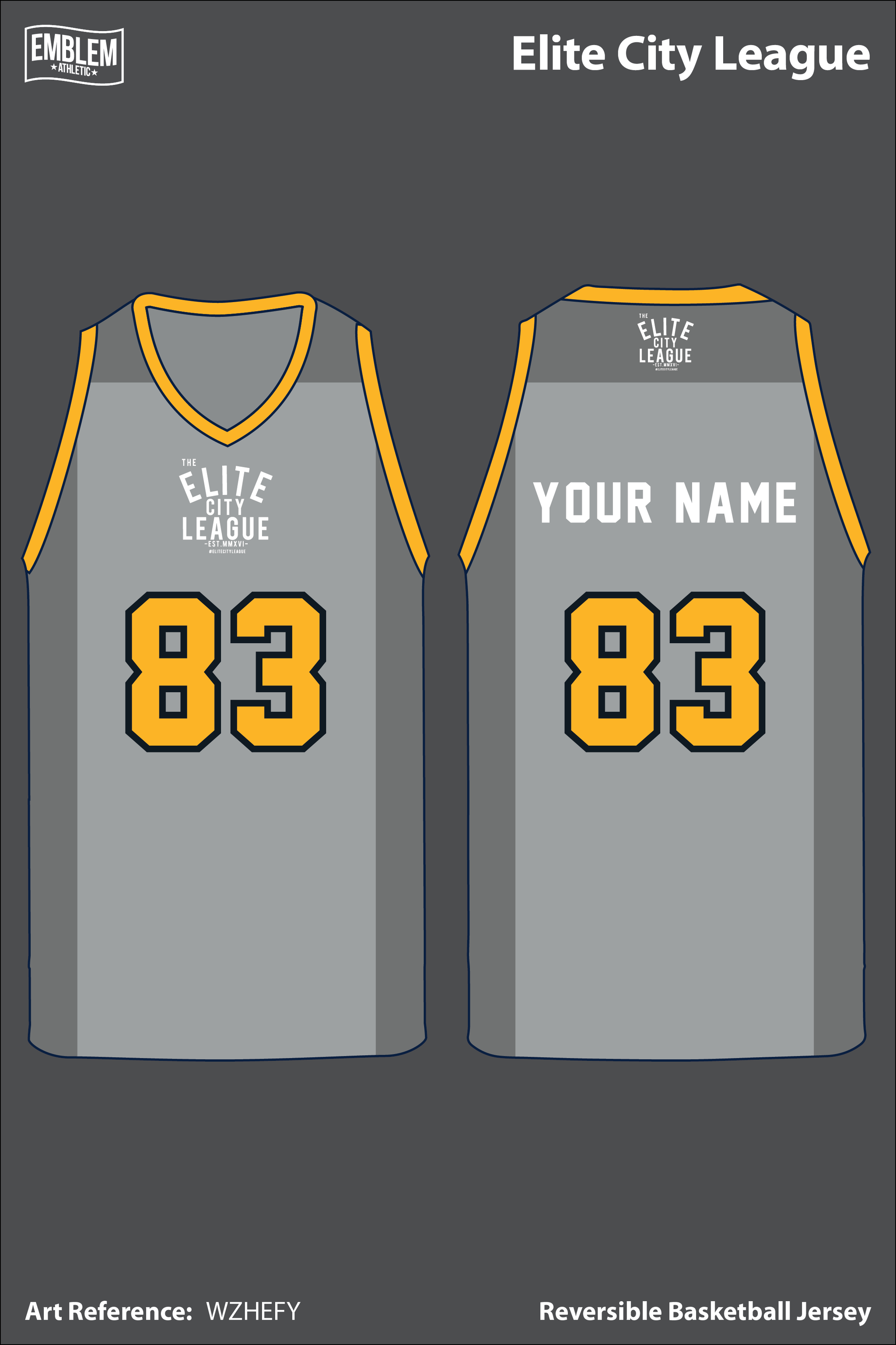 basketball league jerseys