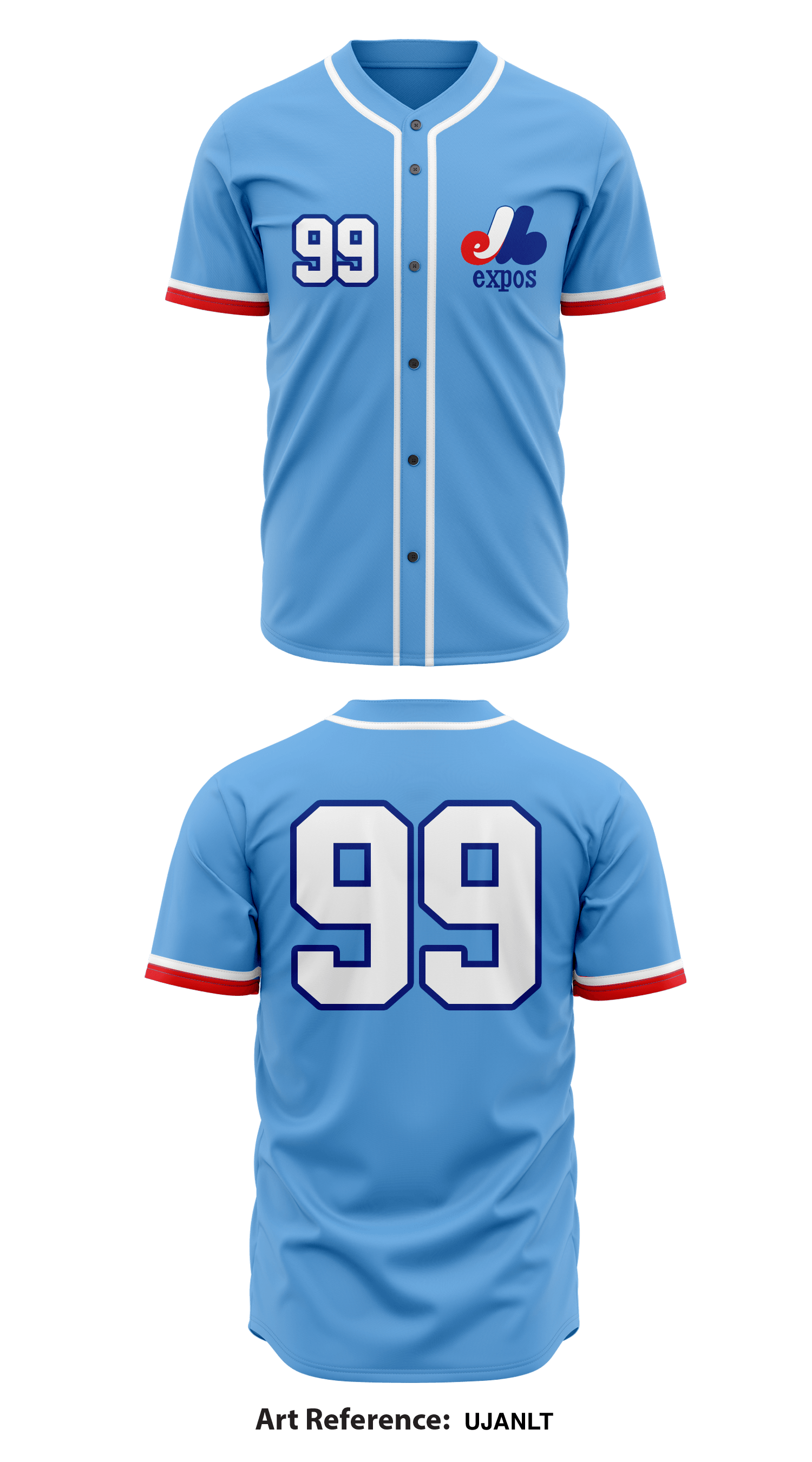 expos baseball jersey