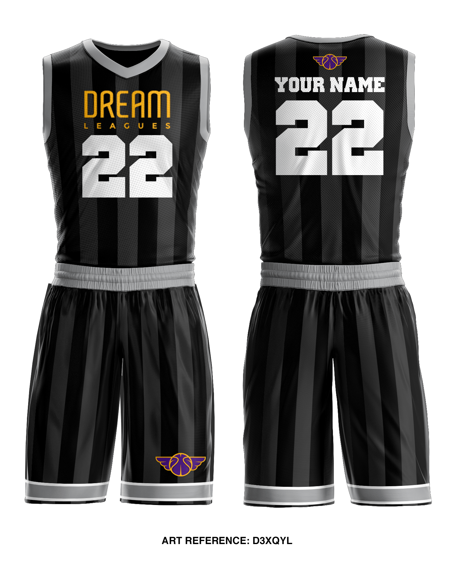 Las Vegas Elite Basketball Uniform 