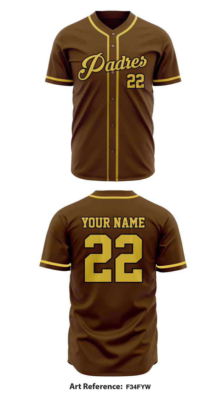 Store 2 Full Button Baseball Jersey 