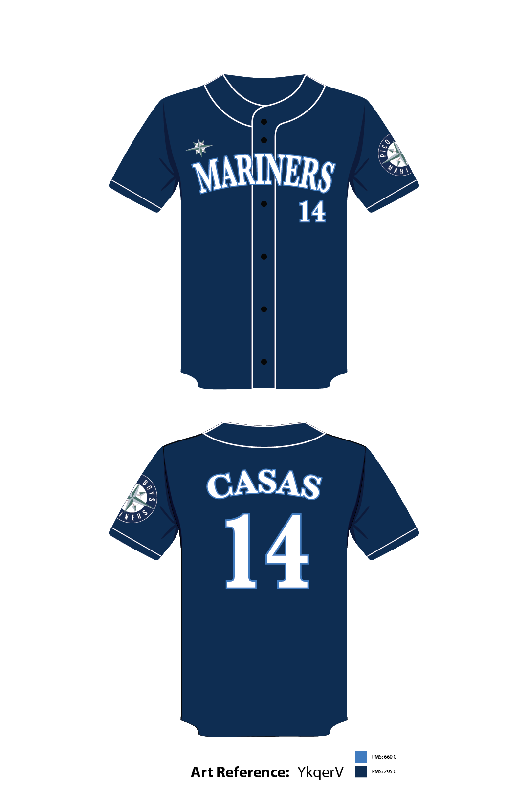 mariners baseball jersey