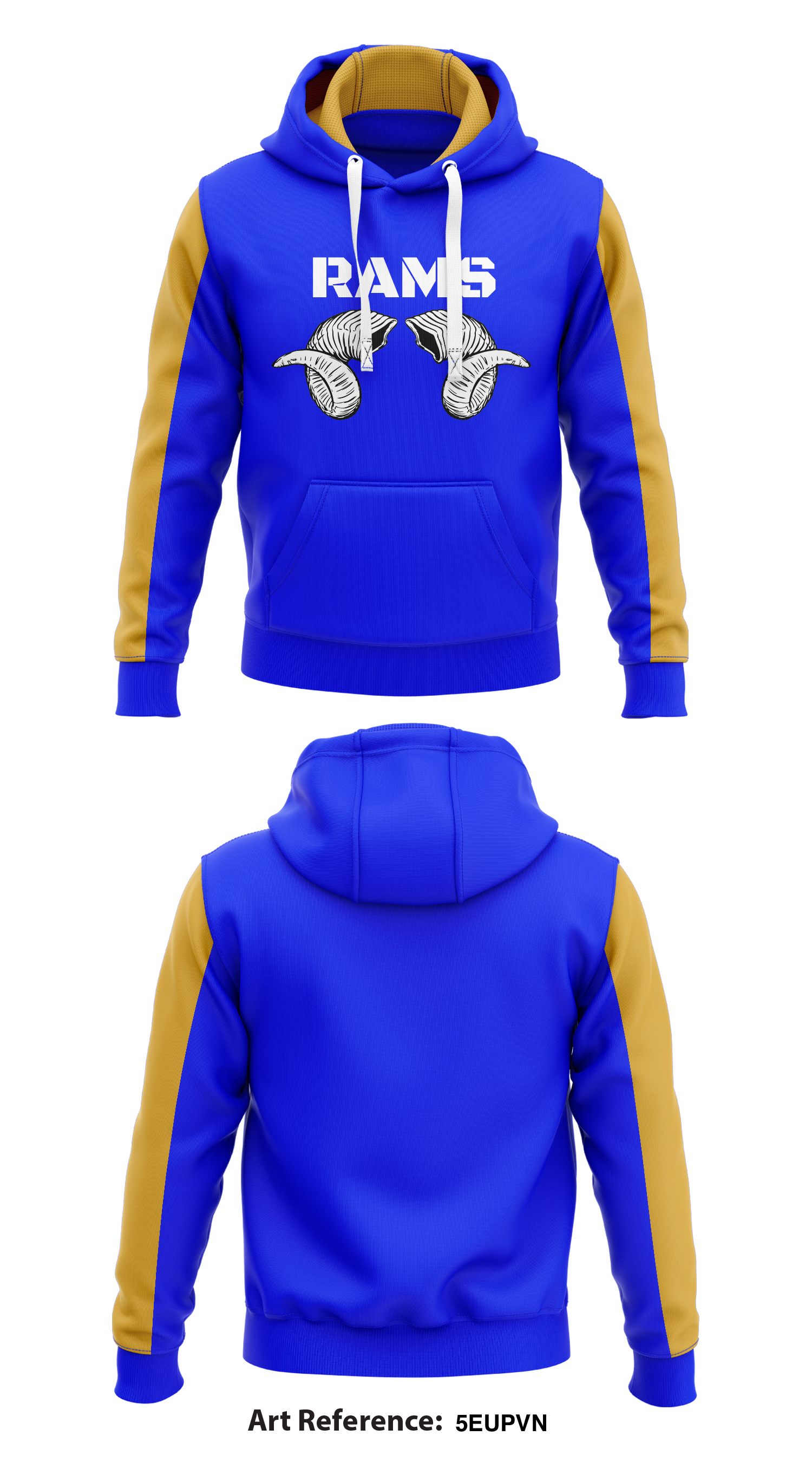 hoodie rams