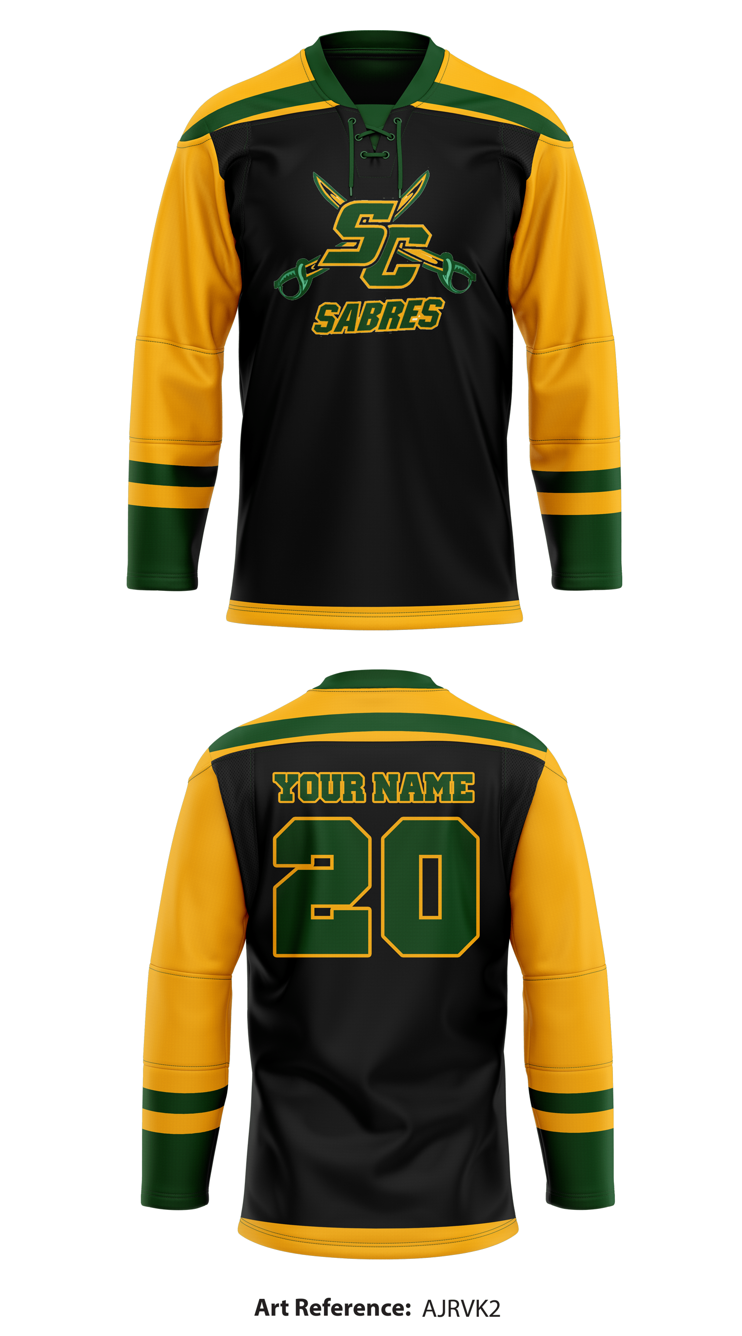 girls hockey jersey