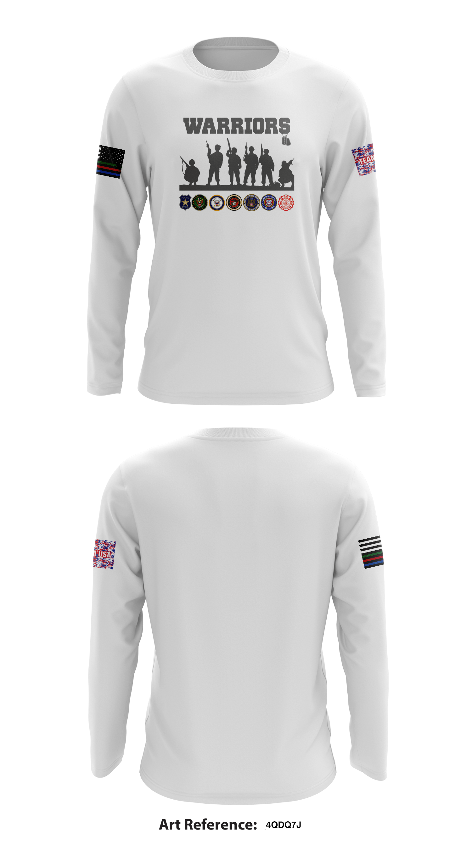 warriors long sleeve jersey