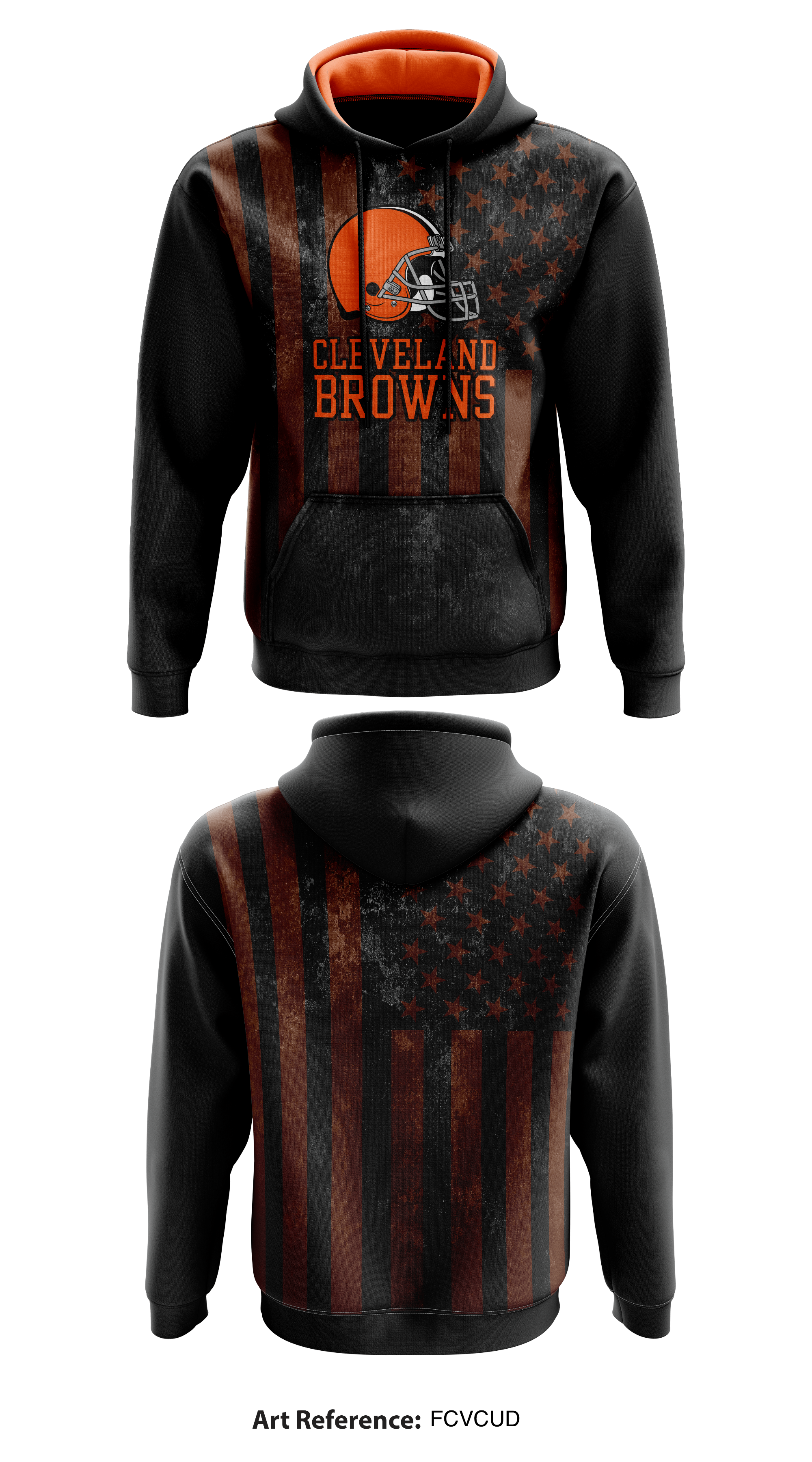 cleveland browns military hoodie