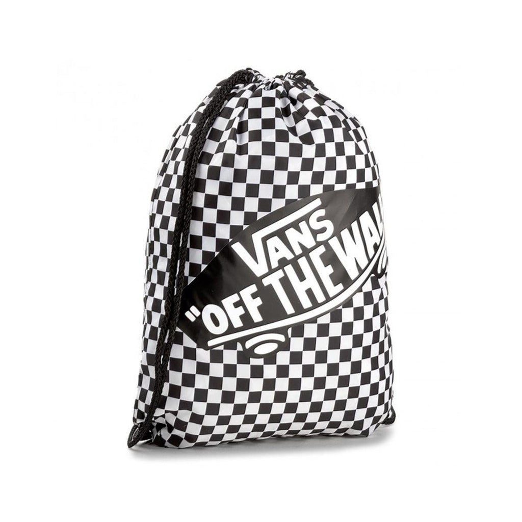 black and white vans backpack