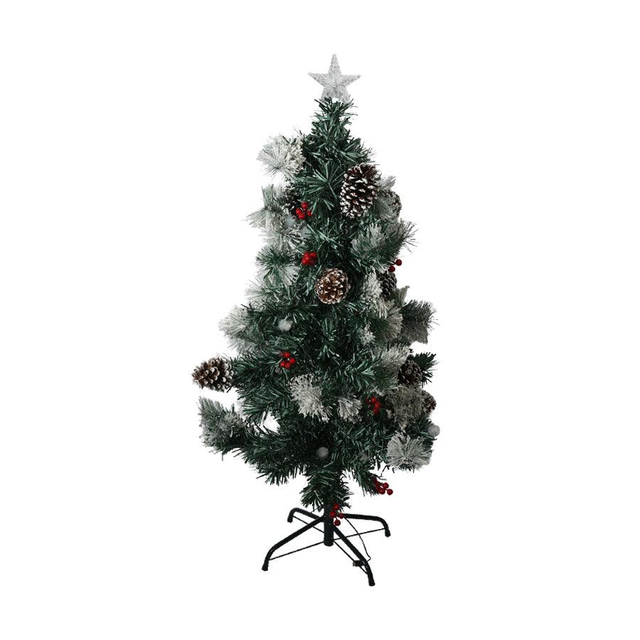 ELITE LED Xmas Tree Green Tips Pine Cone 120cm/4ft