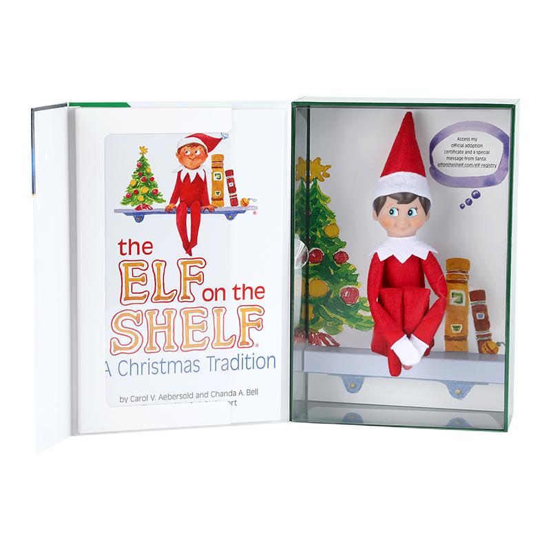Elf On The Shelf Scout Elf and Christmas Tradition Box Set - The Elf on ...