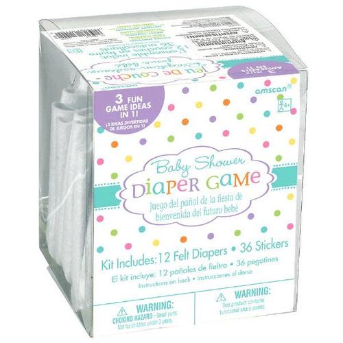 Baby Shower Diaper Game Raquel S Candy N Confections - la fiesta de barney roblox