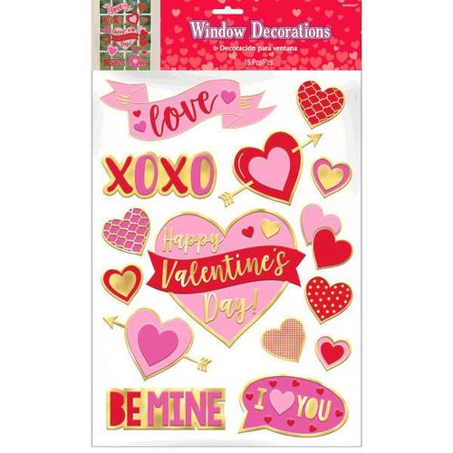 Valentine S Day Foil Window Decals Raquel S Candy N Confections - free candy roblox decal