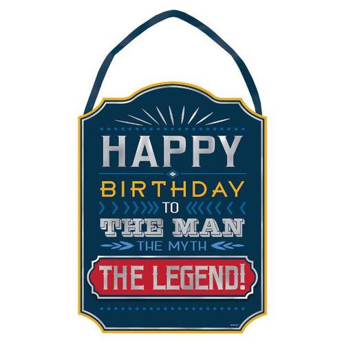 Happy Birthday Man Hanging Sign Raquel S Candy N Confections - roblox lumberjack legends script