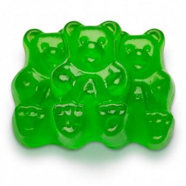 Gummi Bear Green Apple 4 5lb Case Raquel S Candy N Confections - celebration gummy bear roblox