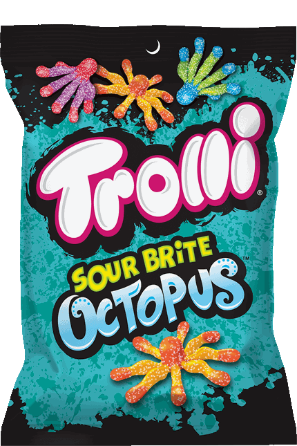 Trolli Sour Brite Octopus Peg Bag 12 4 25oz Raquel S Candy N Confections - candy inc roblox