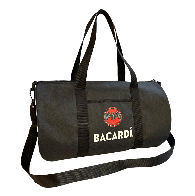 Buy (3) Bacardi Gold 750ml Halloween Edition, get (1) Bacardi Halloween Duffle Bag (Freebie)