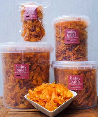Balay Baler’s Flavored Kamote Chips & Barefoot Moscato