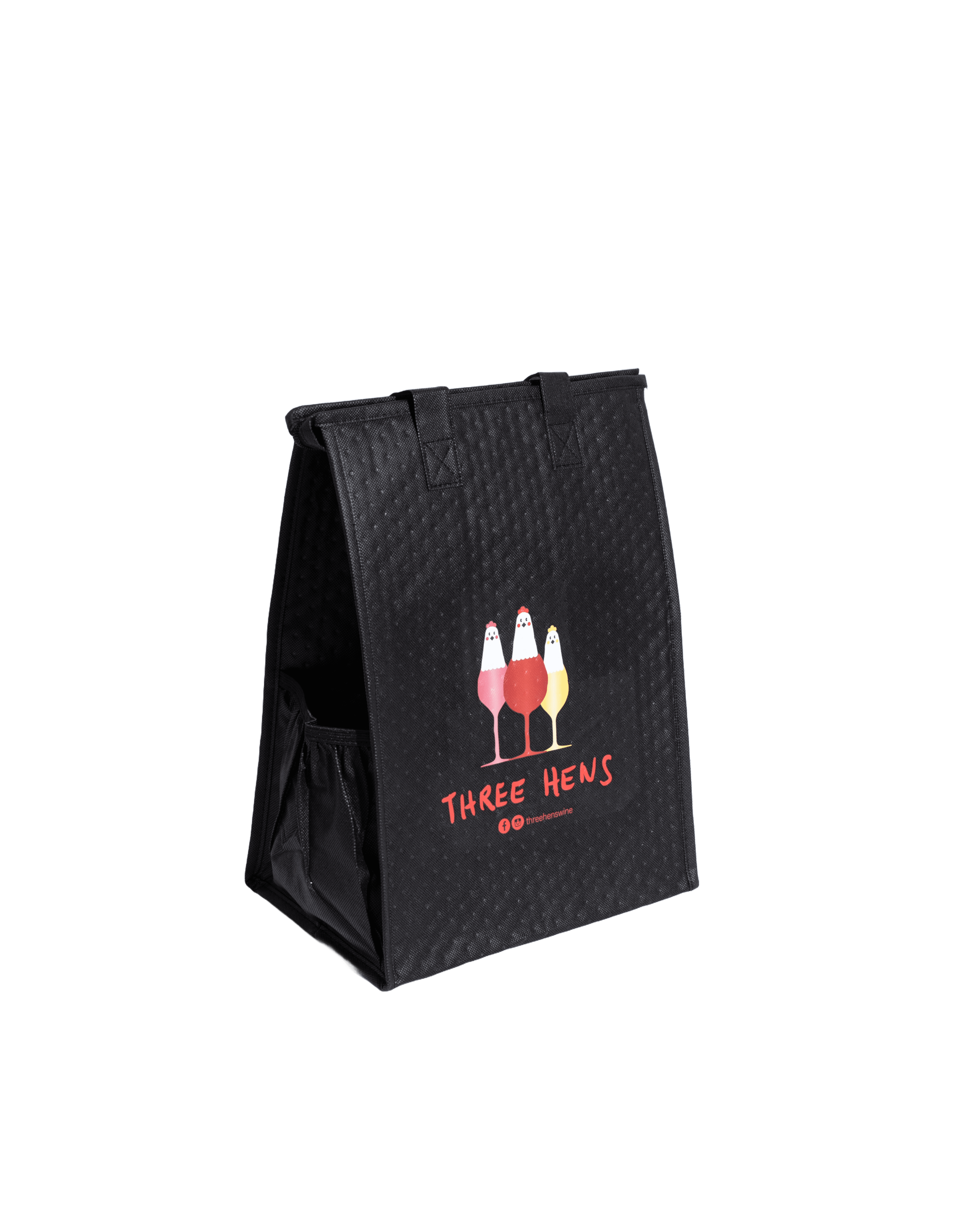 Get (1) Three Hens Thermal Bag (Freebie) for (3) Three Hens Red 750ml or Three Hens White 750ml}