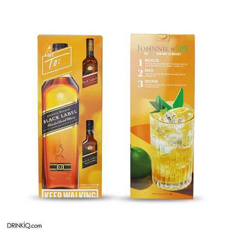 Johnnie Walker 700ml + 200ml Gifting Kit