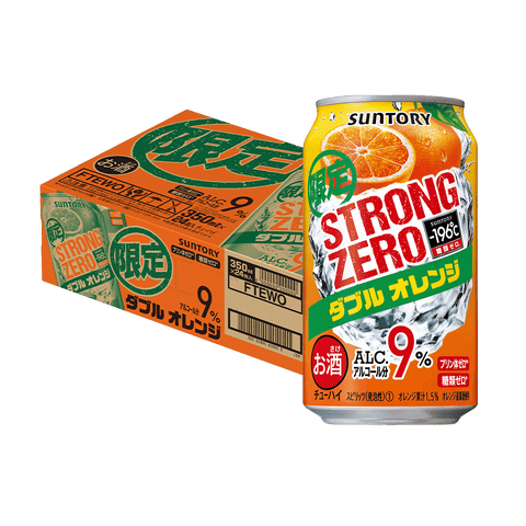 Strong Zero Double Orange 350ml Case of 24