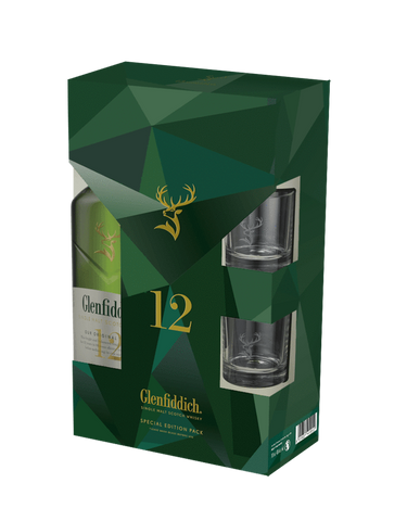 Glenfiddich 12yo 700ML Holiday Gift 2021