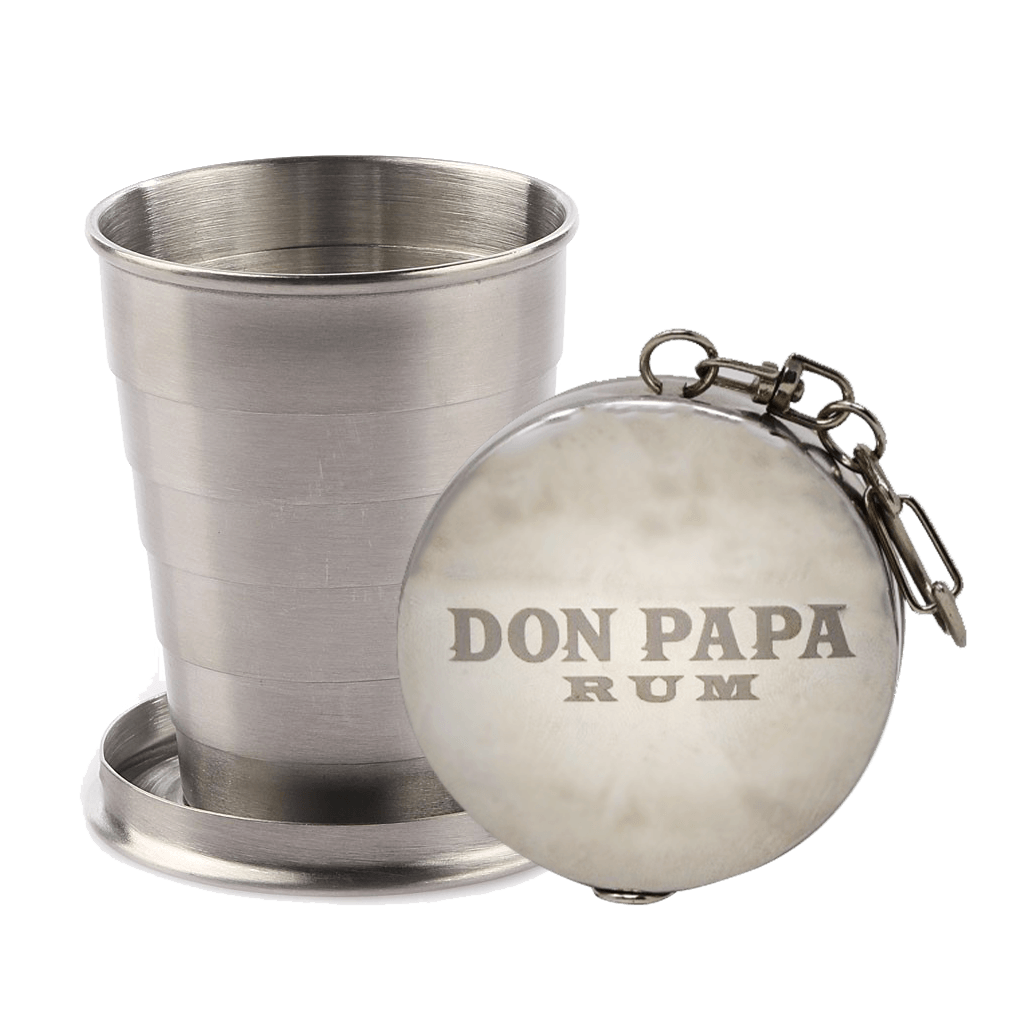 Buy (1) Don Papa Rum 7yo 700ml, get (1) Don Papa Collapsible Shot Glass (Freebie)